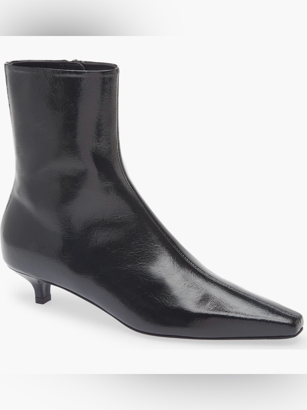 TOTEME Slim Kitten Heel Bootie